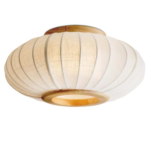 Halo Design Balloon Ceiling/Wall Light - Linen White - 40cm - image 1