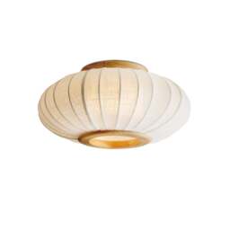Halo Design Balloon Ceiling/Wall Light - Linen White - 40cm - thumbnail 4