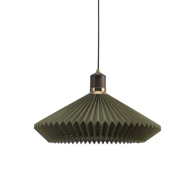 Halo Design Paris Pendant Light - O 56cm Size: O 56cm, Colour: Forest Green
