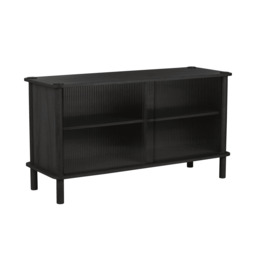 Umage Italic Sideboard -Black Oak - 2 Glass Doors door option: 2 Glass Doors - thumbnail 2