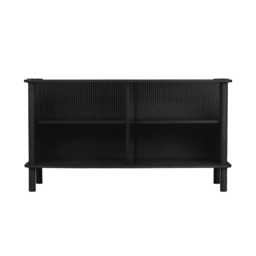 Umage Italic Sideboard -Black Oak - 2 Glass Doors door option: 2 Glass Doors - thumbnail 1
