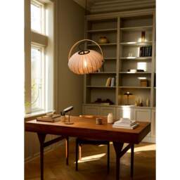 Halo Design DC Textile Pendant Light - O 40 cm Colour: Stone Grey - thumbnail 6