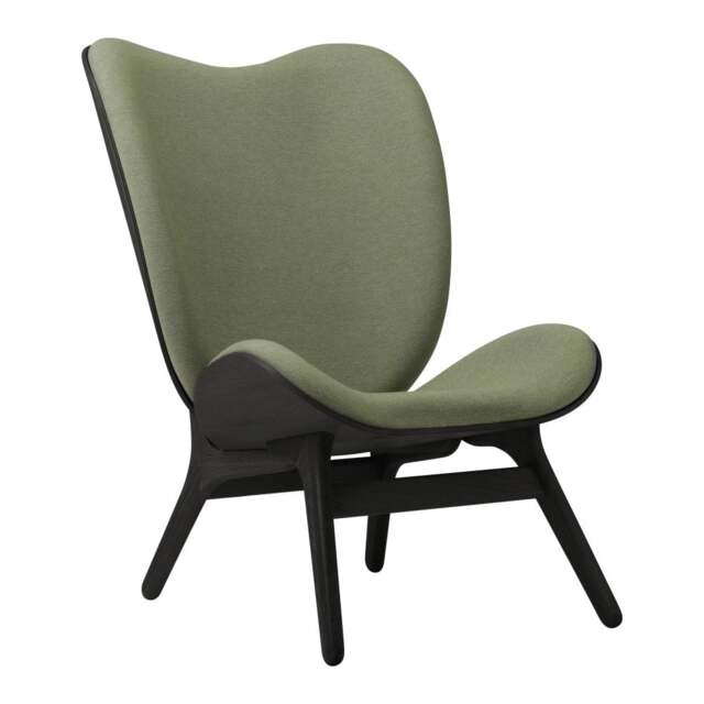 Umage A Conversation Piece Armchair - Tall - Black Oak - Morning Meadows Colour: Morning Meadows - image 1