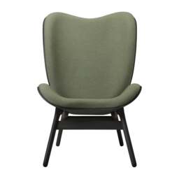 Umage A Conversation Piece Armchair - Tall - Black Oak - Morning Meadows Colour: Morning Meadows - thumbnail 2