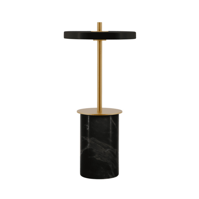 Umage Asteria Move Mini Portable Table Lamp - Black Marble - image 1