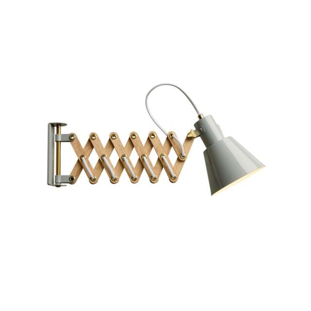 Halo Design Vintage Mini Wall Lamp Size: 12cm, Colour: Glossy Grey - image 1