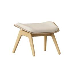 Umage The Reader Ottoman - Oak - White Sands Colour: White Sands