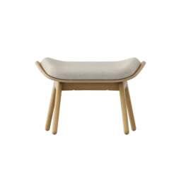 Umage The Reader Ottoman - Oak - White Sands Colour: White Sands - thumbnail 2