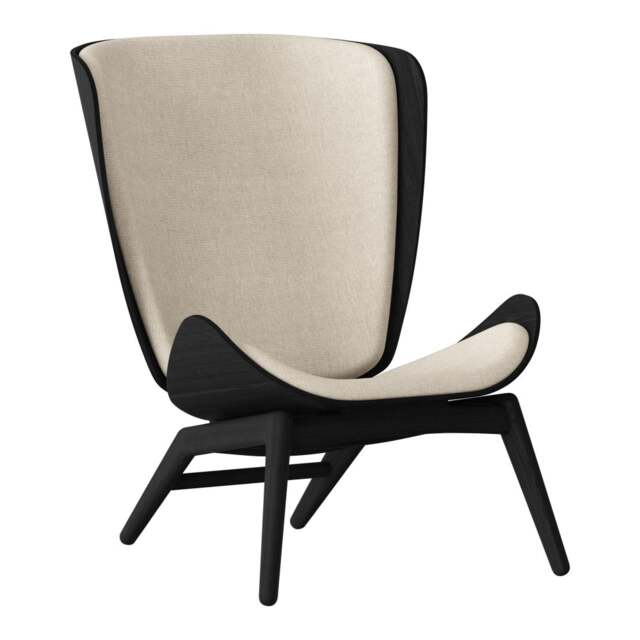 Umage The Reader Armchair - Black Oak - White Sands Colour: White Sands - image 1
