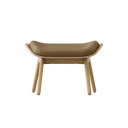 Umage The Reader Ottoman - Oak - Sugar Brown Colour: Sugar Brown - thumbnail 2