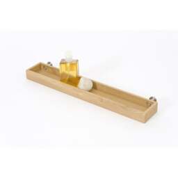 Wireworks Yoku 554 Bathroom Tray Shelf - Oak - thumbnail 3