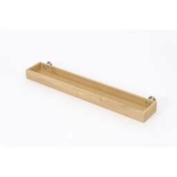 Wireworks Yoku 554 Bathroom Tray Shelf - Oak - thumbnail 4