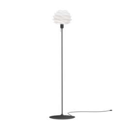 Umage Carmina Floor Lamp - White Carmina Medium/Black Sante Stand