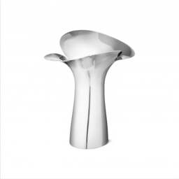 Georg Jensen Bloom Botanica Vase - Mirror Polished Stainless Steel - 220mm Size: Medium - thumbnail 2