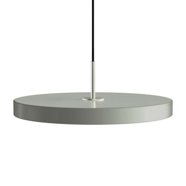 Umage Asteria Plus Pendant Lamp - Nuance Olive - Medium - Steel Top Colour: Nuance Olive, Size: Medium, Style: Steel - image 1