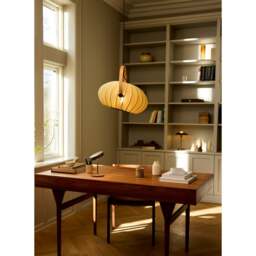 Halo Design DC Textile Pendant Light - O 40 cm Colour: Forest Green - thumbnail 5