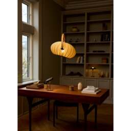 Halo Design DC Textile Pendant Light - O 40 cm Colour: Forest Green - thumbnail 6