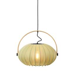 Halo Design DC Textile Pendant Light - O 40 cm Colour: Forest Green - thumbnail 3