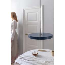 Umage Asteria Pendant Light - Petrol Blue (plus steel detail) Asteria Detail: Steel - thumbnail 2