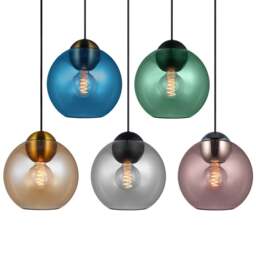 Halo Design Bubbles Pendant Light - O 24cm - Green Size: O 24cm, Colour: Green - thumbnail 2
