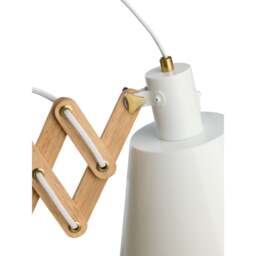 Halo Design Vintage Large Wall Lamp Size:  18cm, Colour: Glossy White - thumbnail 2