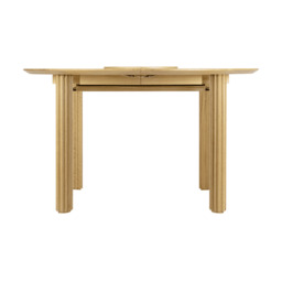 Umage Comfort Circle Dining Table with Extension - Rippled - Oak - thumbnail 5
