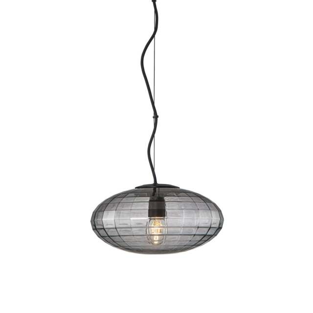 Halo Design Mesh Pendant Light - Smoke - O 28cm Size: 28cm