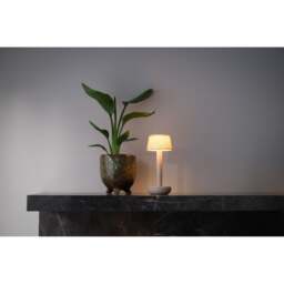 Humble Two Table Light - Beige - Beige Linen Shade - thumbnail 3