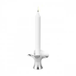Georg Jensen Bloom Taper Candle Holders - Set of 2 - thumbnail 1