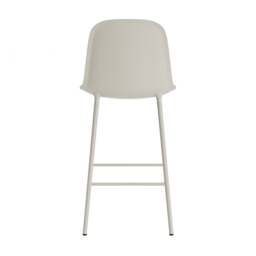 Normann Copenhagen Form Bar Chair - 65cm - Light Grey Shell Colour: Light Grey - thumbnail 4