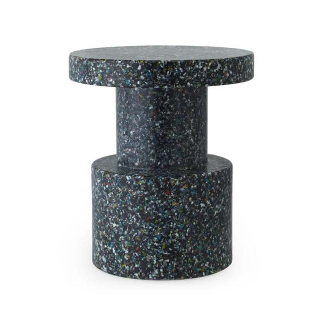 Normann Copenhagen Bit Stool/Side Table - Black Multi - image 1