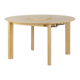 Umage Comfort Circle Dining Table with Extension - Smooth - Oak - thumbnail 4