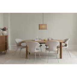 Umage Comfort Circle Dining Table with Extension - Smooth - Oak - thumbnail 7