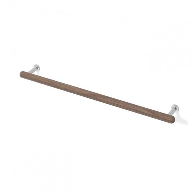 Wireworks Yoku 680 Single Towel Rail - Walnut - image 1