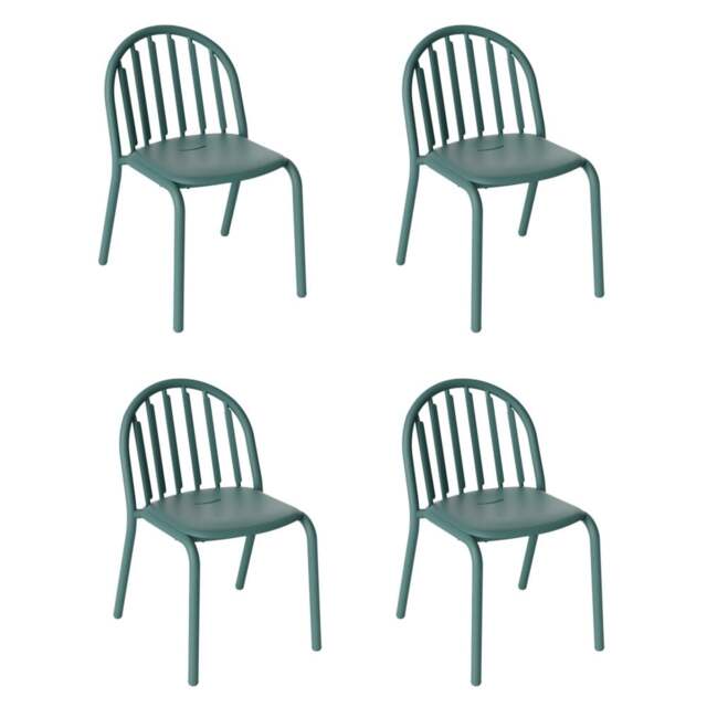 Fatboy Freds Chair Set - Dark Sage - Set of 4 - image 1