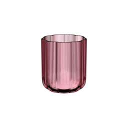Villeroy &amp Boch Fleur Glass Vase - Cassis - 15cm