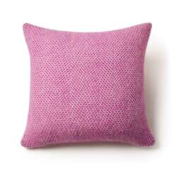 Tweedmill Textiles Pure New Wool Cushion - Beehive - Rosa - 50cm x 50cm