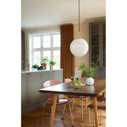 Halo Design Stockholm Pendant Light - O 30cm Size: O 30cm, Colour: Marble Brown - thumbnail 6