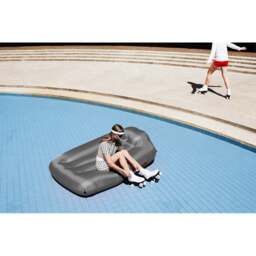 Fatboy Lamzac L 3.0 Inflatable Lounger - Steel Grey - thumbnail 6