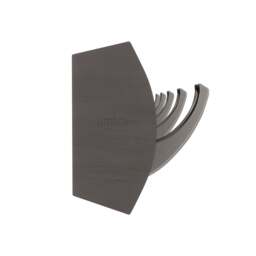 Umbra Flip 5 Hook Coat Rack - Driftwood/Nickel - thumbnail 5