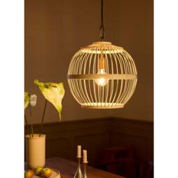 Halo Design Stockholm Nordic Edition Pendant Light - O 40cm Size: O 40cm, Colour: Nature - thumbnail 5