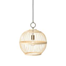 Halo Design Stockholm Nordic Edition Pendant Light - O 40cm Size:  40cm, Colour: Nature