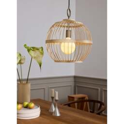 Halo Design Stockholm Nordic Edition Pendant Light - O 40cm Size: O 40cm, Colour: Nature - thumbnail 4