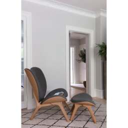 Umage A Conversation Piece Armchair - Tall - Oak - Shadow Colour: Shadow - thumbnail 4