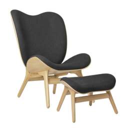 Umage A Conversation Piece Armchair - Tall - Oak - Shadow Colour: Shadow - thumbnail 3