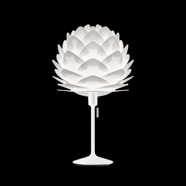 Umage Silvia Table Lamp - White Silvia/White Sante Stand - image 1