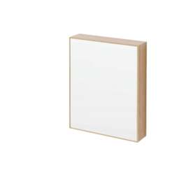 Wireworks Slimline Bathroom Cabinet 550 - Oak - thumbnail 6