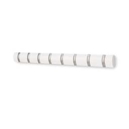 Umbra Flip 8 Hook Coat Rack - White/Nickel - thumbnail 5