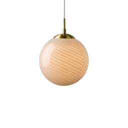 Halo Design Candy Ball Pendant Light - O 20cm - Grey Size:  20cm, Colour: Grey