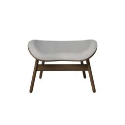 Umage A Conversation Piece Ottoman - Dark Oak - Sterling Colour: Sterling - thumbnail 2